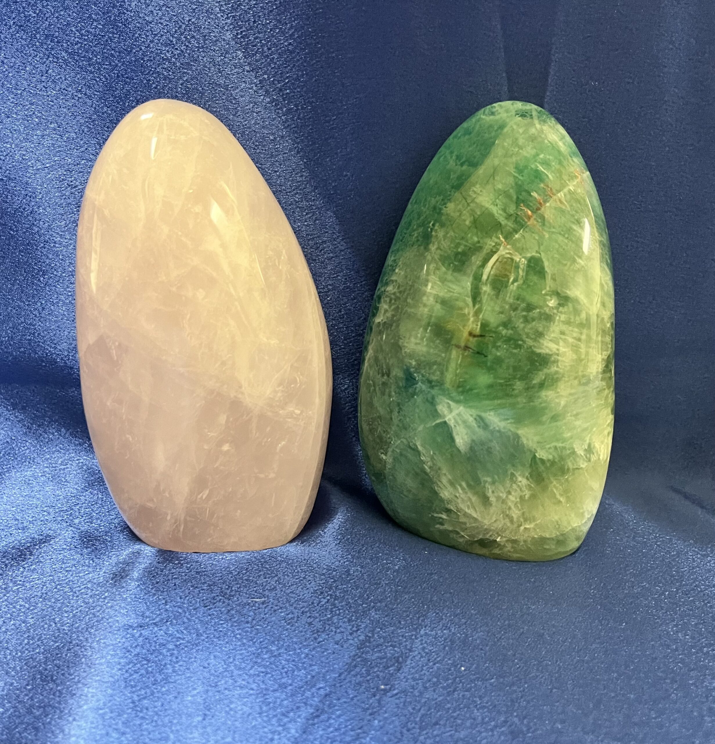 High Frequency Heart Healing Spirit Stones ~ Large (Pair)